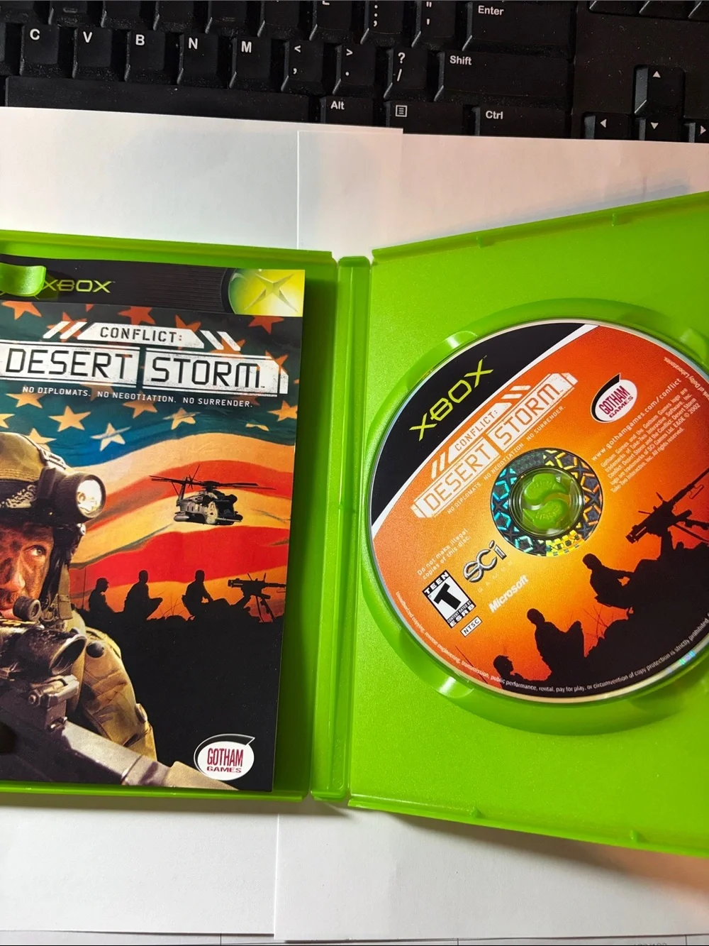 Microsoft Xbox Conflict: Desert Storm - NWOT